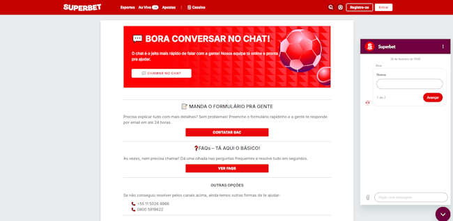 Foguete aposta